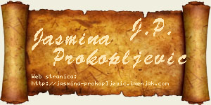 Jasmina Prokopljević vizit kartica